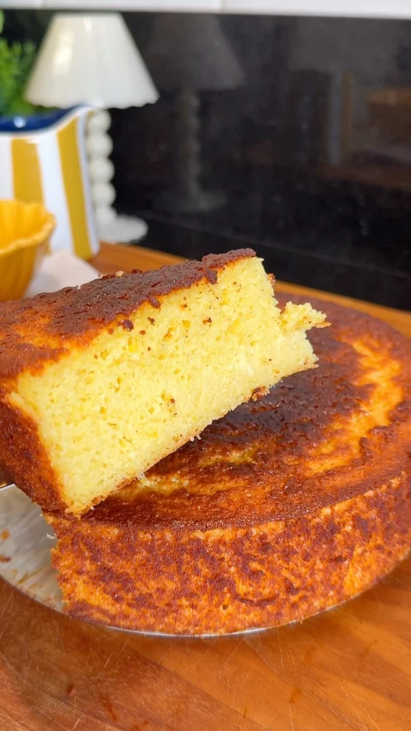 Bolo tipo pamonha, receita de Tálita Kobs